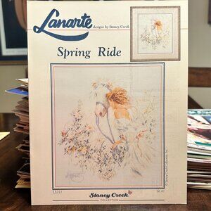 Lanarte Stoney Creek Spring Ride Cross Stitch Pattern LL011